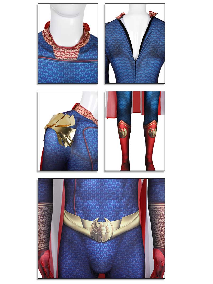 Men's Homelander Cosplay Outfit