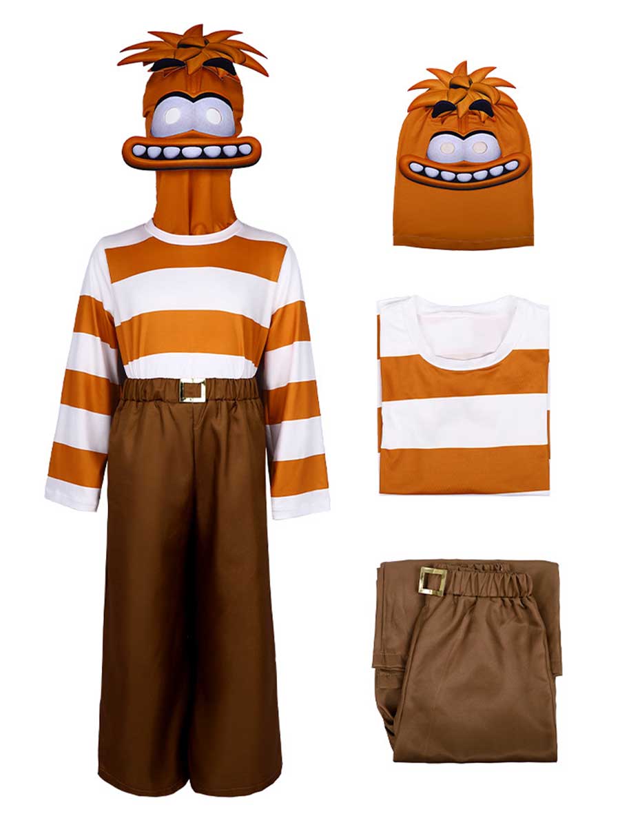 Orange Emotion Anxiety Outfit