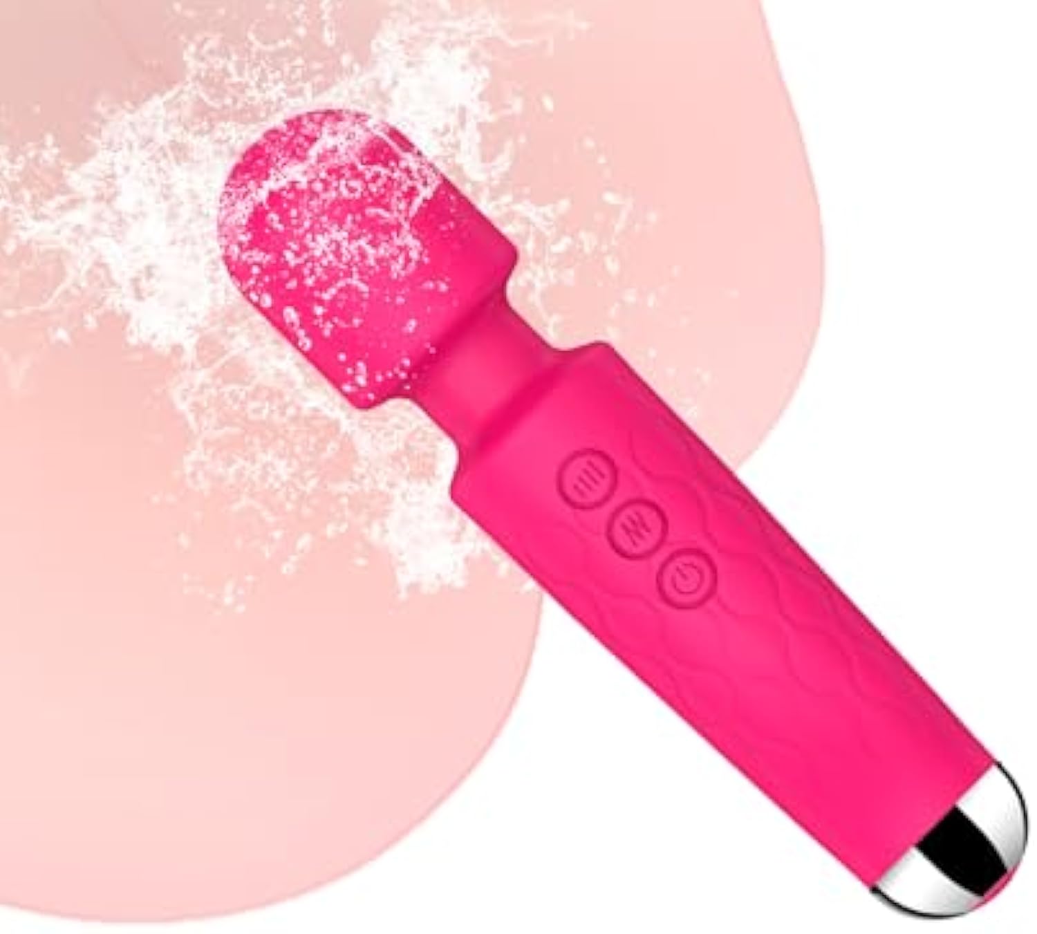 Vibrator Wand,Adult Sex Toy Wand, G Spot Dildo, Clit Vibrator, Sex Vibrators,Clitoris Stimulation,with 8 Speeds & 20 Patterns, Quiet,Fully Waterproof,Vibrating Wand for her Pleasure