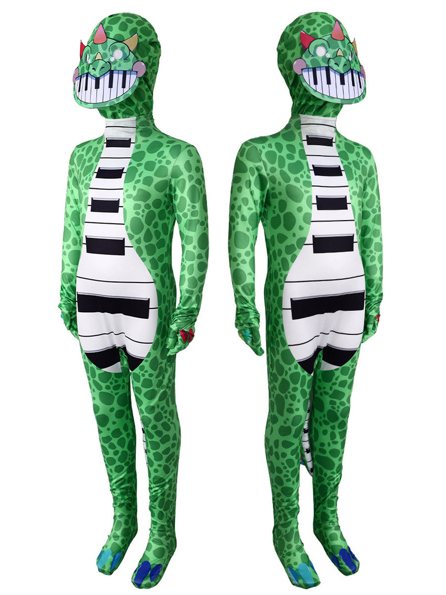 Dinosaur Piano Cosplay Jumpsuit