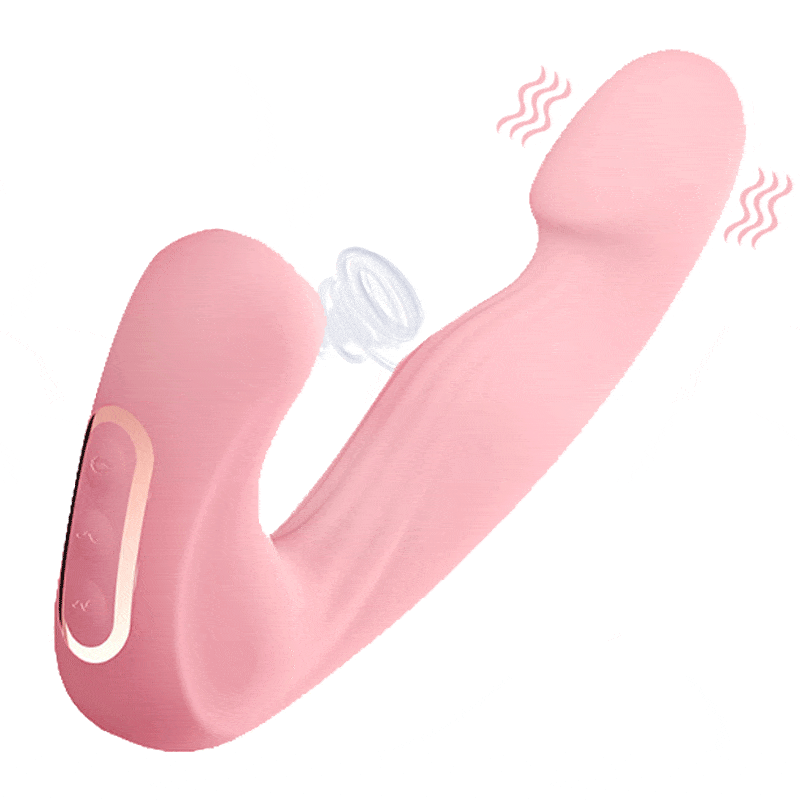 Aroselove - 10-Speed Vibrating Suction Thumping Female Masturbator - Aroselove